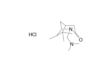 2-(Dimethylamino)methyl-6,6,7-trimethyl-2-azabicyclo[3.2.1]octane-3-one hydrochloride