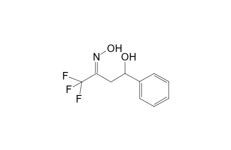 1,1,1-Trifluoro-4-hydroxy-4-phenylbutan-2-one-oxime