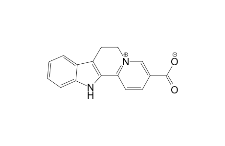 6,7-Dihydro-12H-indolo[2,3-a]quinolizinium-3-carboxylate