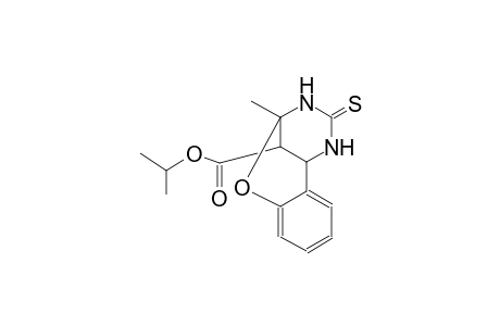 isopropyl 9-methyl-11-thioxo-8-oxa-10,12-diazatricyclo[7.3.1.0~2,7~]trideca-2,4,6-triene-13-carboxylate