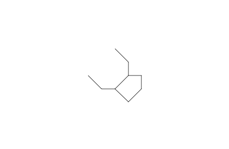 1,2-trans-Diethyl-cyclopentane