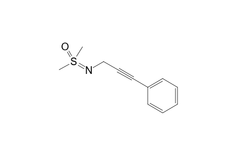 N-(3-Phenylprop-2-yn-1-yl)-S,S-dimethyl sulfoximine