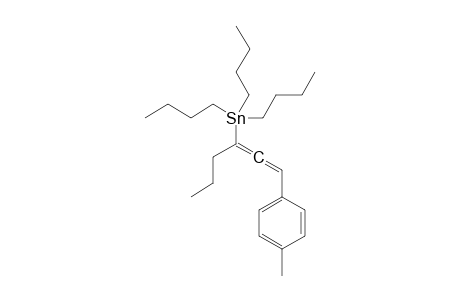 1-Tolyl-3-tributylstannylhexa-1,2-diene