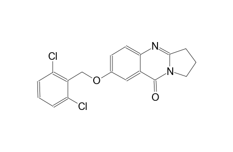 pyrrolo[2,1-b]quinazolin-9(1H)-one, 7-[(2,6-dichlorophenyl)methoxy]-2,3-dihydro-