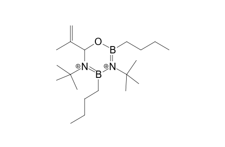 2,4-Dibutyl-3,5-di-tert-butyl-6-isopropenyl-1-oxa-3,5-diazonia-2,4-diborata-2,4-cyclohexadiene