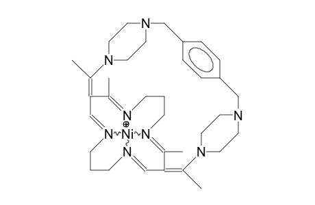 (2,17,19,25-Tetramethyl-octaaza-pentacyclo(16.7.7.2/8,11/.2/3,6/.2)hexatetracontanonaene) nickel dication
