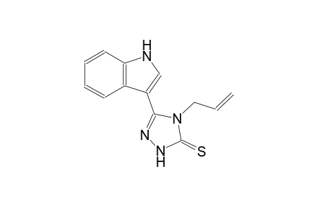 4-allyl-5-(1H-indol-3-yl)-2,4-dihydro-3H-1,2,4-triazole-3-thione