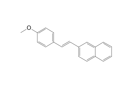 (E)-2-(4-methoxystyryl)naphthalene