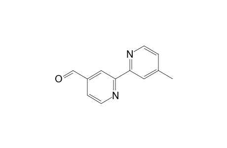 2-(4-methyl-2-pyridinyl)-4-pyridinecarboxaldehyde