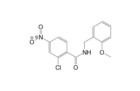 benzamide, 2-chloro-N-[(2-methoxyphenyl)methyl]-4-nitro-