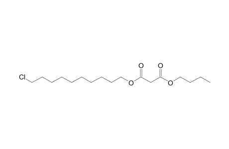 Malonic acid, butyl 10-chlorodecyl ester