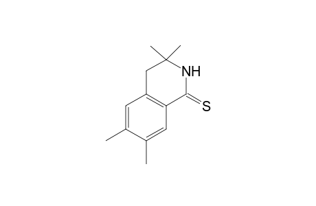 Isoquinoline-1(2H)-thione, 3,4-dihydro-3,3,6,7-tetramethyl-