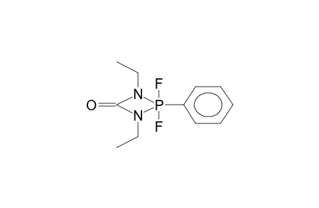 1,3-DIETHYL-2-PHENYL-2,2-DIFLUORO-2,1,3-PHOSPHADIAZETIDINONE