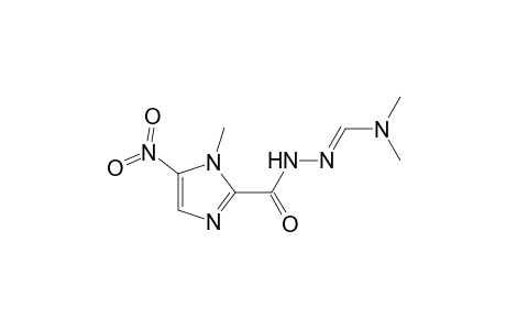 N-[(E)-dimethylaminomethyleneamino]-1-methyl-5-nitro-imidazole-2-carboxamide