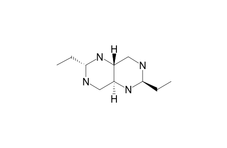 rel-(2R,4aR,6S,8aS)-2,6-diethyl-1,3,5,7-tetraazadecalin