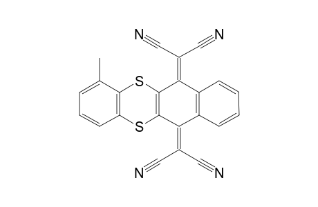 13,13,14,14-Tetracyano-2-methylbenzo[b]naphtho[2,3-e][1,4]dithiin-6,11-quinodimethane
