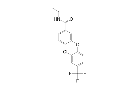Benzamide, 3-[2-chloro-4-(trifluoromethyl)phenoxy]-N-ethyl-