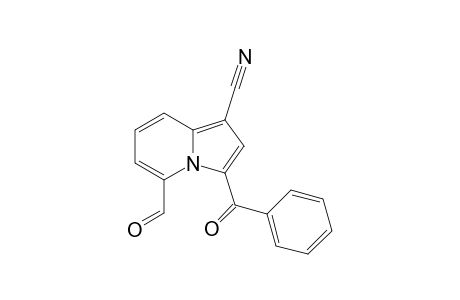 3-Benzoyl-5-formyl-1-indolizinecarbonitrile