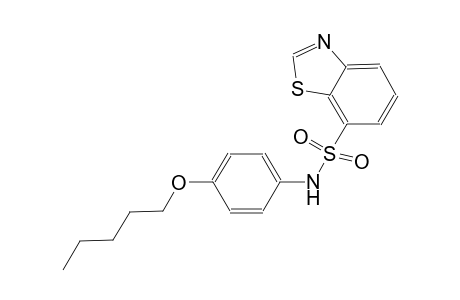 7-benzothiazolesulfonamide, N-[4-(pentyloxy)phenyl]-