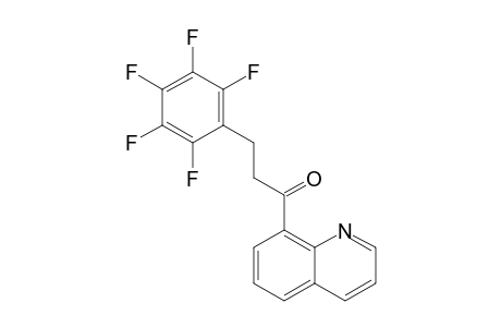 8-Quinolinyl 2-pentafluorophenylethyl ketone