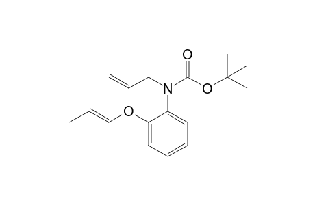 tert-Butyl allyl[2-(1-propenyloxy)phenyl]carbamate
