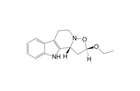 anti-2-Ethoxy-1,2,4,5-tetrahydrooxazolo[3,2-a].beta.-carboline