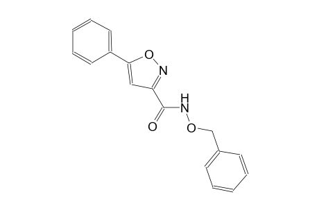 N-(benzyloxy)-5-phenyl-3-isoxazolecarboxamide