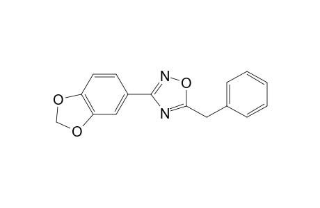 1,2,4-Oxadiazole, 3-(1,3-benzodioxol-5-yl)-5-(phenylmethyl)-