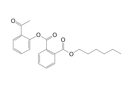 Phthalic acid, 2-acethylphenyl hexyl ester