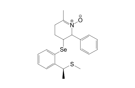 6-Methyl-3-[2-[(1S)-1-methylsulfanylethyl]phenyl]selanyl-1-oxidanidyl-2-phenyl-2,3,4,5-tetrahydropyridin-1-ium