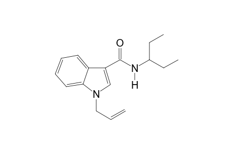 N-(Pentan-3-yl)-1-(prop-2-en-1-yl)-1H-indole-3-carboxamide