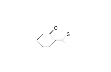 (Z)-2-(1-Methylthio-ethylidene)-cyclohexanone