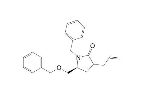 (5S)-1-Benzyl-5-benzyloxymethyl-3-(prop-2-en-1-yl)-2-pyrrolidinone