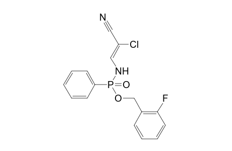 (Z)-P-2-Fluorobenzoxy-P-phenyl-N-(2-chloroacrylonitrile)phosphonamide