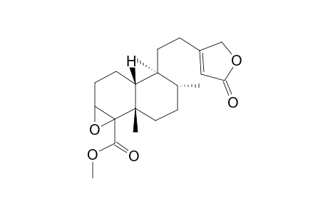 3,4-Epoxymarrubiagenin methyl ester