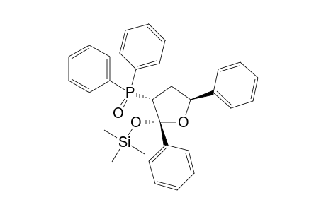 [(2R,3R,5S)-3-diphenylphosphoryl-2,5-diphenyl-2-oxolanyl]oxy-trimethylsilane