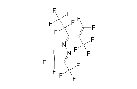 1-[3,3-Difluoro-1-(pentafluoroethyl)-2-(trifluoromethyl)prop-2-en-1-ylidene]-2-[2,2,2-trifluoro-1-(trifluoromethyl)ethylidene]hydrazine