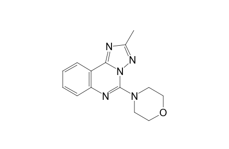 5-Morpholino-2-methyl-1,2,4-triazolo[1,5-c]quinazoline