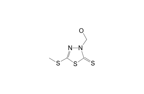 3-methylol-5-(methylthio)-1,3,4-thiadiazole-2-thione