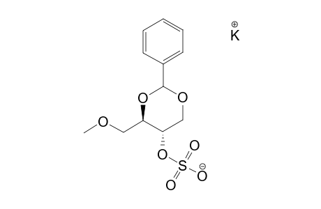 POTASSIUM-2,4-O-BENZYLIDENE-1-O-METHYL-L-ERYTHRITOL-3-SULFATE