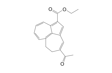 Ethyl 4-Acetyl-5,6-dihydrocyclopenta[ef]heptalene-1-carboxylate