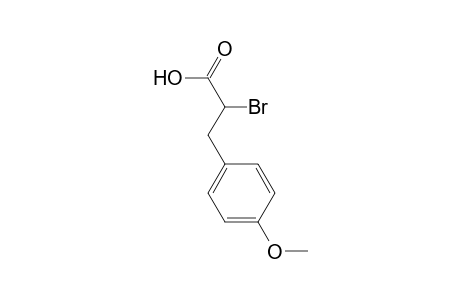 2-Bromo-3-(4-methoxyphenyl)propanoic acid