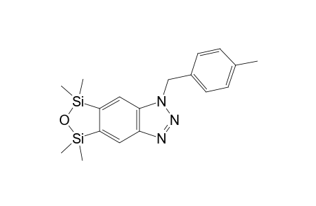 1-(4-Methyllbenzyl)-5,6-oxadisilole fused benzotriazole