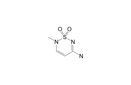 2-Methyl-5-amino-1,2,6-thiadiazine-1,1-dioxide