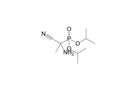 2-amino-2-di(propan-2-yloxy)phosphorylpropanenitrile