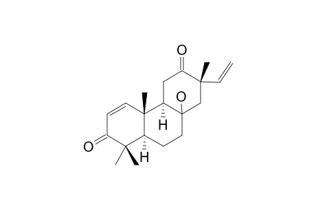 TROGOPTEROID_C;8-ZETA-HYDROXY-1,15-ISOPIMARADIENE-3,23-DIONE