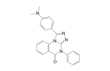 1-(4-Dimethylaminophenyl)-4-phenyl-1,2,4-triazolo[4,3-a]quinazolin-5(4H)-one