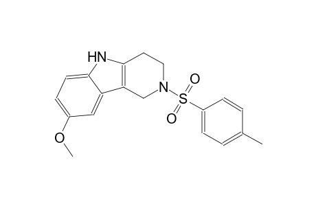 1H-pyrido[4,3-b]indole, 2,3,4,5-tetrahydro-8-methoxy-2-[(4-methylphenyl)sulfonyl]-
