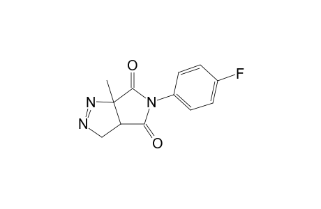 5-(4-Fluorophenyl)-6a-methyl-3a,6a-dihydropyrrolo[3,4-c]pyrazole-4,6(3H,5H)-dione