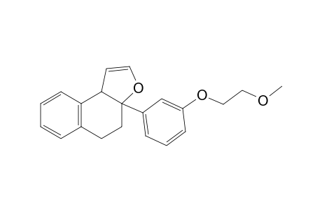 3a-[3-(Methoxyethoxy)phenyl]tetrahydrofuro[3,2-a]naphthalene